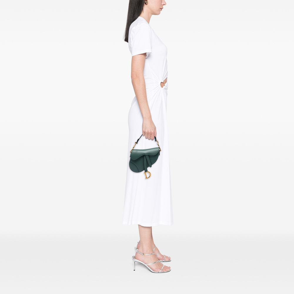 Pre-Loved Dior Mini Smooth Calfskin Saddle Bag - Picture 5 of 5